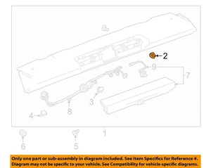 GM OEM 2015-2024 Many Models Spoiler Assembly Retainer Nuts 11602127 NIP (4 pcs - Picture 1 of 3