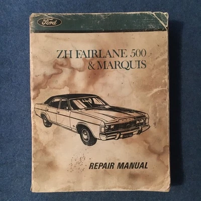 Ford ZH Fairlane 500 & Marquis Repair Manual - image 1 of 4
