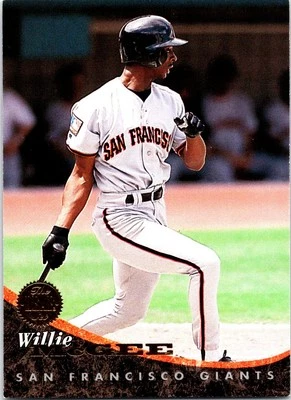 1994 Leaf #366 Willie McGee - Image 1 of 2