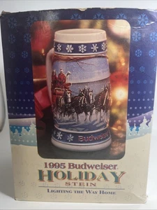 Budweiser Holiday Stein 1995 - Imagen 1 de 8