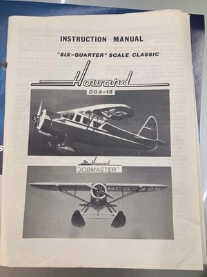 Howard Jobmaster, DGA-15, Kit de G-S Products Corp. Foto 1 de 4