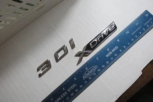 Factory 2005-2015 BMW 30i X-Drive letters emblem Free Shipping - Bild 1 von 4