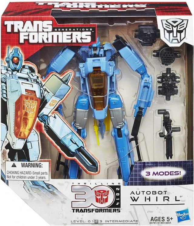Voyager Class Autobot Whirl | Transformers Generations Thrilling 30 Hasbro Class - Image 1 of 4