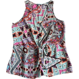 Maximalist 100% Silk Sleeveless Top, Loud Fashion, Leifnotes Anthropologie, 8 - Bild 1 von 10