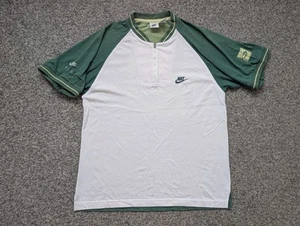 Vintage Nike Shirt Herren Small weiß Agassi Challenge Court Tennis 90s Zip FIT - Bild 1 von 15
