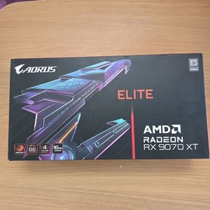 GIGABYTE AORUS Radeon RX 9070 XT ELITE 16G Grafikkarte - 16GB GDDR6, 256Bit - Bild 1 von 9
