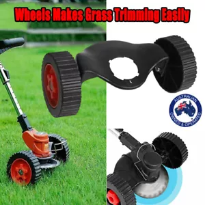 Cordless Grass String Trimmer Whipper Snipper Brush Cutter Universal Wheel Set - Picture 1 of 12