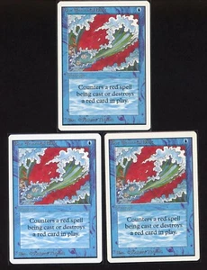 MTG Magic | Unlimited - BLUE ELEMENTAL BLAST x 3 | free combined shipping - Picture 1 of 2