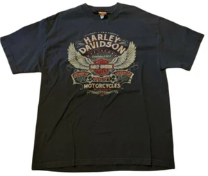 Harley Davidson Shirt Men's  Extra Large XL Blue  Orlando Florida - Picture 1 of 6