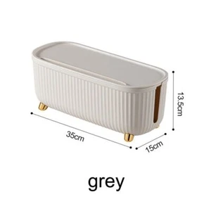 Cable Wire Power Cord Storage Case Plug Organizer Winder Box Home Office Setup 2 - Picture 1 of 16