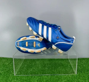 Adidas Adipure Telstar FG US8 UK7.5 Blue boots Cleats mens Football/Soccers - Picture 1 of 12
