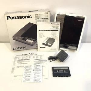 PANASONIC EASA-PHONE AUTO LOGIC ANSWERING MACHINE KX-T1460 COMPLETE W/ CASSETTE - Picture 1 of 9