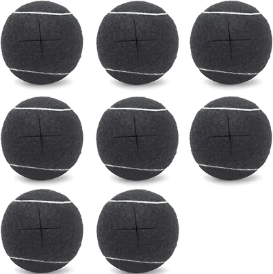 SUNEZLGO 8PCS -Walker Glide Balls Precut Walker Tennis Balls for Furniture Legs and Floor