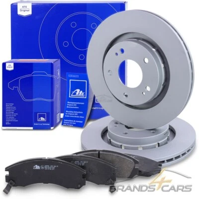ATE FRONT BRAKE DISCS VENTED Ø294 + PADS FOR MITSUBISHI OUTLANDER 1 2 3 02- - Image 1 of 4