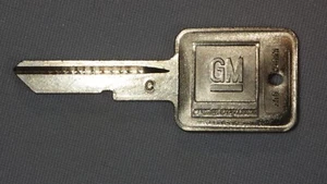 OEM GM Chevrolet Buick Pontiac Ignition Key Blank Factory Part C Code - Picture 1 of 5