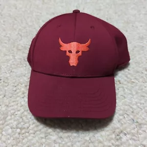 Gorra Under Armour Project Rock para mujer gimnasio correr granate talla única - Imagen 1 de 11
