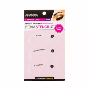 Absolute PERFECT BROW TRIO - KIT STENCIL SOPRACCIGLIA - Foto 1 di 1