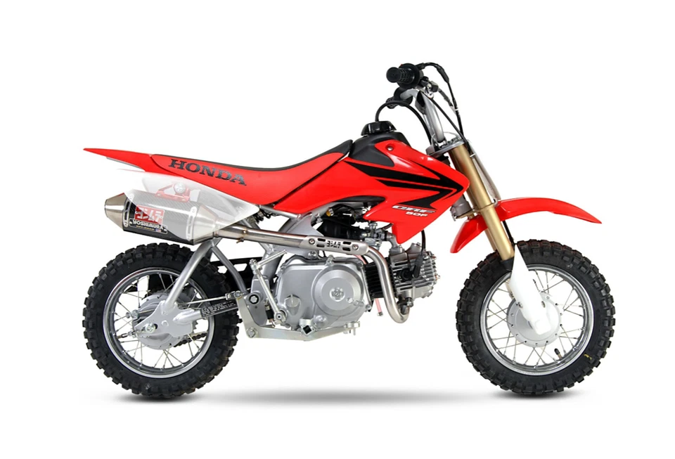 Silenciador de escape de carbono de acero inoxidable Yoshimura Honda CRF50F 04-21 XR50 00-03 RS-2 Foto 1 de 4
