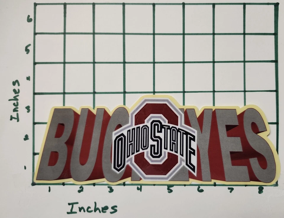 Ohio State Buckeyes Sticker/Decal - Image 1 of 1