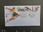 AUSTRALIA 2004 ATHENS OLYMPIC GAMES FDC- SET 3 STAMPS ROCHESTER CYCLING