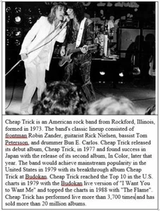 Vinyl Cheap Trick LP Albums - Picture 1 of 14