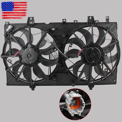 Radiator AC Condenser Cooling Fan For 2014 2015-2018 Nissan Rogue NI3115150 - Изображение 1 из 4