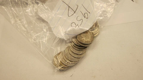 1958 P Roosevelt Dime Semi Key Date Silver Cover