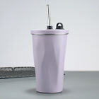 600Ml Vacuum Flask Leak Proof Portable Thermal Mug Tumbler Car Fitness Drinkware