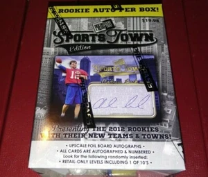 2012 Press Pass Sports Town 1 Card Auto RC Blaster Box Chase Kirk Cousins Wilson - Picture 1 of 3