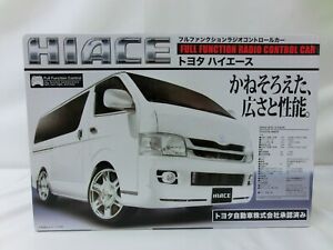 "From Japan"  RC Radio Control Car [TOYOTA HIACE] Silver Color In Stock 22/5"