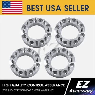 4 Wheel Adapters 8 Lug 8x170 Ford F250 Super Duty Spacers 3" - Image 1 of 4