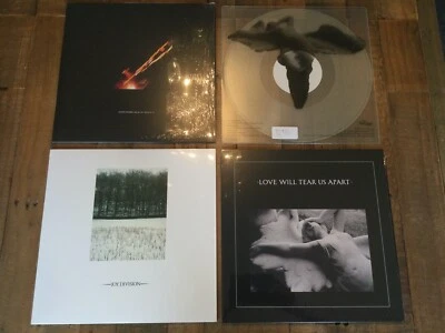 RARE JOY DIVISION 12" SINGLES X 4 No NEW 180g VINYL LOVE WILL TEAR US APART - Image 1 of 4