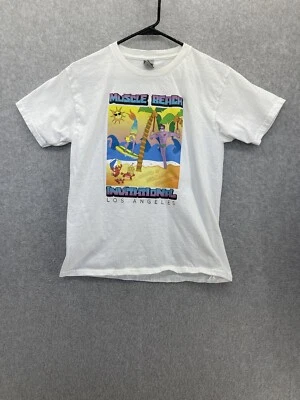 Youth Kids TShirt Muscle Beach Los Angeles Size Large Short Sleeve Cotton - Image 1 of 4