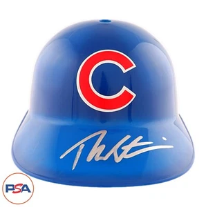 💥Theo Epstein💥 Signed Chicago Cubs Helmet 2016 World Series Autograph —PSA COA - Picture 1 of 4