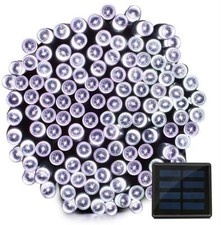 200 LED Solar Garden Fairy Light – Waterproof Outdoor White String Light Outside