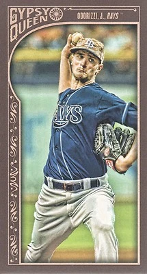 2015 Topps Gypsy Queen Mini #204 Jake Odorizzi Tampa Bay Rays - Image 1 of 2