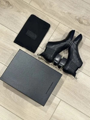 BOTINES ALEXANDER WANG KORI CUERO NEGRO TALLA 38.5 / 8 $595 Foto 1 de 4