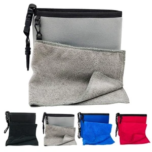 High-Quality Waterproof Golf Club Cleaning Bag, Essential for Golf Maintenance - Picture 1 of 12