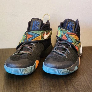 NIKE Kyrie 2 Black History Month Shoes Hi-Top Sneakers 828375-099 Men’s Size 12 - Picture 1 of 24
