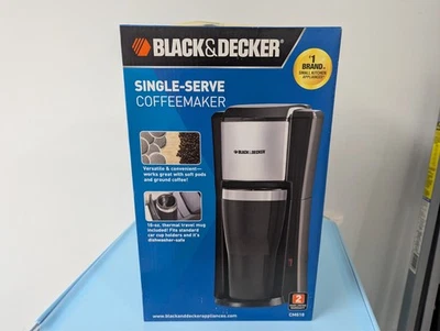Black & Decker Single Serve Coffeemaker CM618 - Black - Image 1 of 2