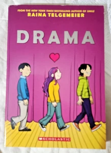 Drama (2012, Graphic Novel) Raina Telgemeier Scholastic Graphix (SGP) - Bild 1 von 8