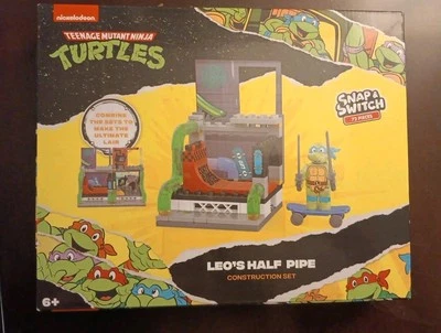 Teenage Mutant Ninja Turtles: Snap & Switch Juego de construcción de media pipa de Leo Foto 1 de 3