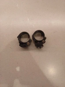 Savage 99 Vintage WR Weaver Matte Pivot Swing Away Mount Bases & 1" Scope Rings - Picture 1 of 6