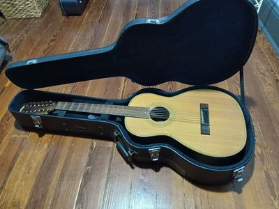 Guitarra de 12 cuerdas vintage Paul Brett Staesboro tamaño salón con pastilla Foto 1 de 2