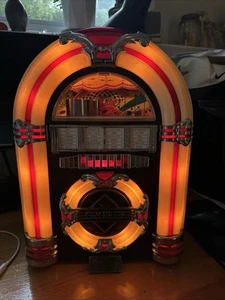 CROSLEY JUKEBOX CR-11 AM/FM RADIO Cassette Collectors Edition, Used, Tested - Picture 1 of 11