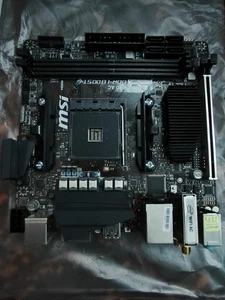Płyta główna MSI B350I PRO AC Mini-ITX, AM4, BIOS aktualny, dla początkujących i hobbystów - Zdjęcie 1 z 8