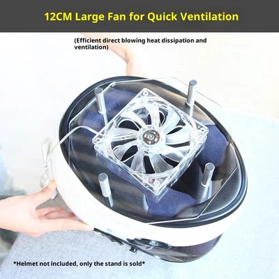 Motorcycle Helmet Fan/Dryer Large Fan for Quick Ventilation USB - Image 1 of 4