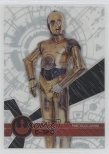 2017 Topps Star Wars High Tek Form 1 Pattern 3 C-3PO #24 y8h - Picture 1 of 3