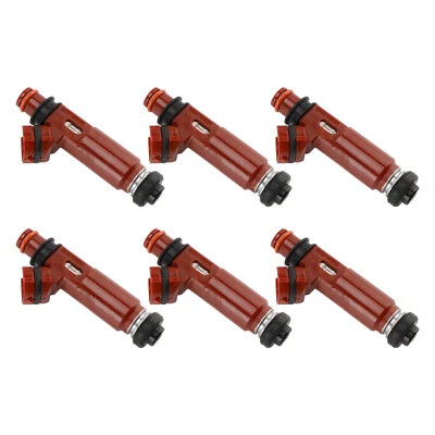 6pcs Fuel Injectors For Mitsubishi Montero 2002 2001 3.5L MD357267 FJ943 - Изображение 1 из 4