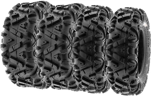 4 Tires Sunf 26X8-12 26X9-12 All Terrain Tires ATV / UTV 6 PR POWER I A033 - Picture 1 of 11